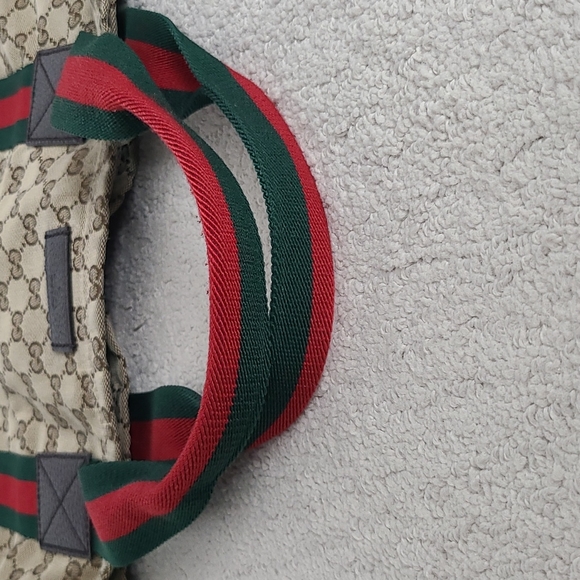 Gucci Canvas Monagram Tote Bag - Dust Bag Included - Picture 13 of 15
